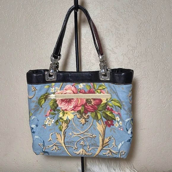 Brighton Jodi Reversible Tote - Black and Multicolor - Picture 6 of 10